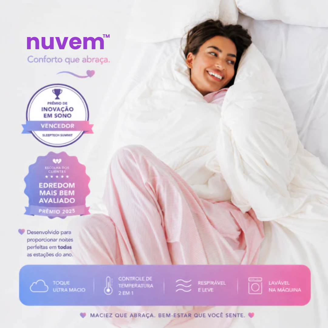 Premium™ Edredom Térmico 2 em 1 - [Frete grátis + 2 Fronhas de brinde]